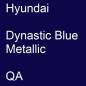 Preview: Hyundai, Dynastic Blue Metallic, QA.